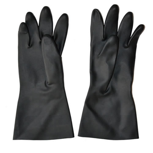 Neoprene Gloves-Neoprene Flocklined